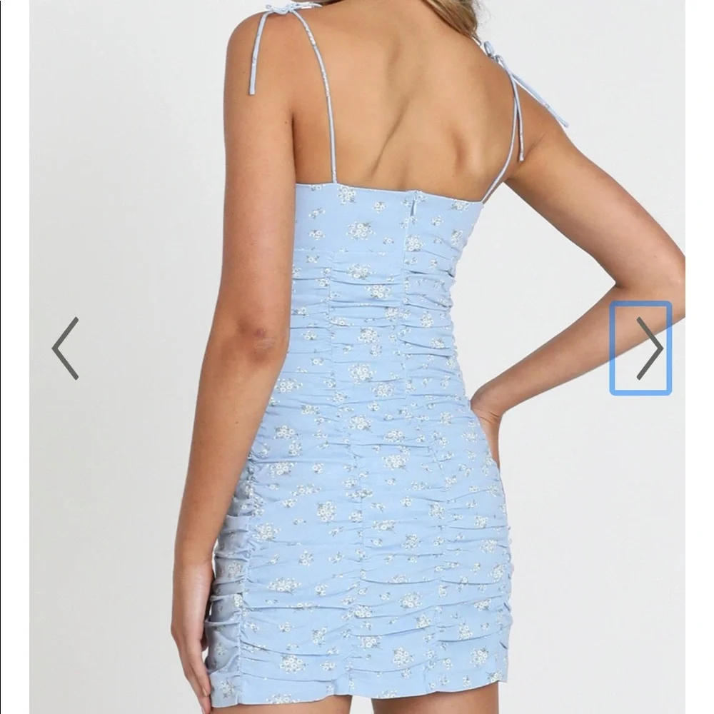 Find An Island dress in blue floral - Picture 2 of 5